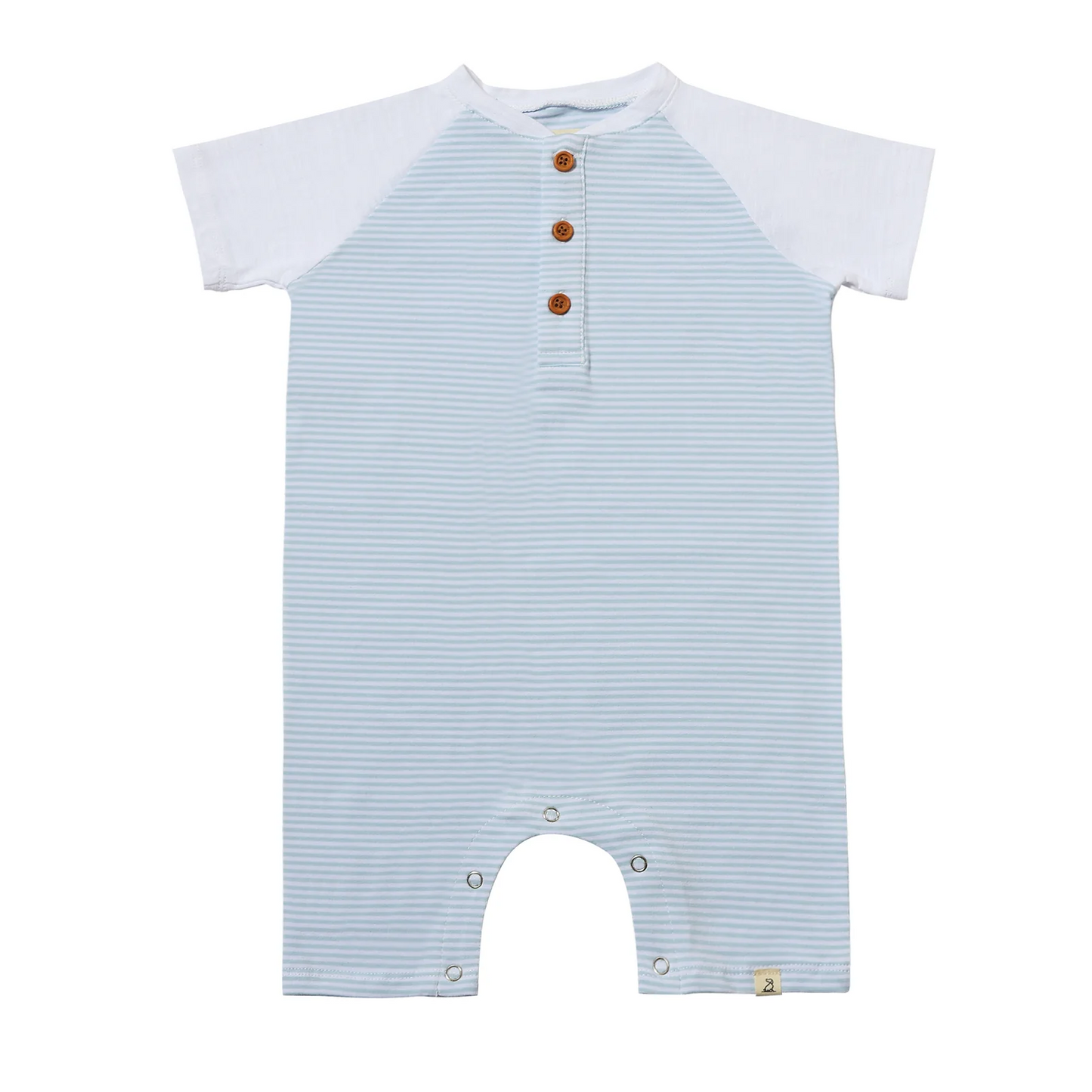 *NEW* AFLOAT Raglan Romper - Blue/White Stripe