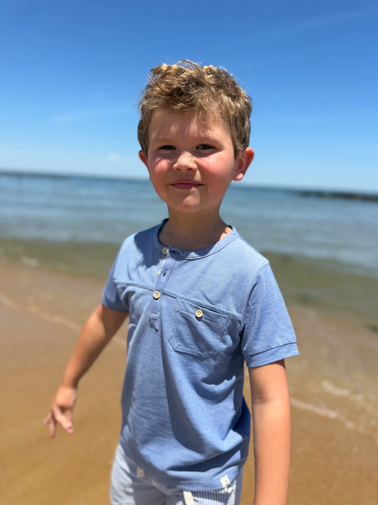 BOARDWALK Henley Tee - Royal