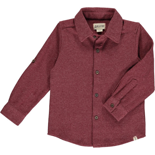 COLUMBIA Jersey Shirt - Burgundy